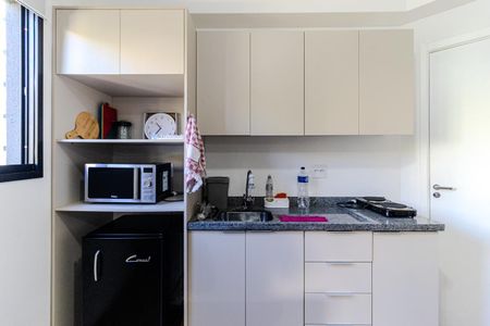 Studio à venda com 28m², 1 quarto e sem vagaCozinha
