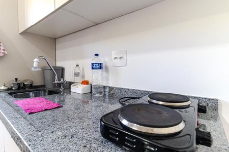 Studio à venda com 28m², 1 quarto e sem vagaCozinha