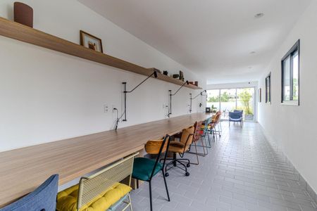 Studio à venda com 28m², 1 quarto e sem vagaCoworking