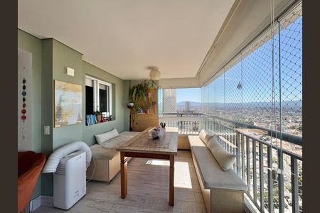 Varanda da Sala de apartamento à venda com 2 quartos, 70m² em Vila Albertina, São Paulo
