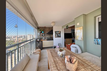 Varanda da Sala de apartamento à venda com 2 quartos, 70m² em Vila Albertina, São Paulo
