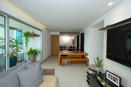 SALA de apartamento à venda com 3 quartos, 85m² em Estoril, Belo Horizonte