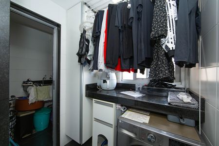 Área de serviço de apartamento à venda com 3 quartos, 85m² em Estoril, Belo Horizonte