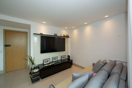 SALA de apartamento à venda com 3 quartos, 85m² em Estoril, Belo Horizonte