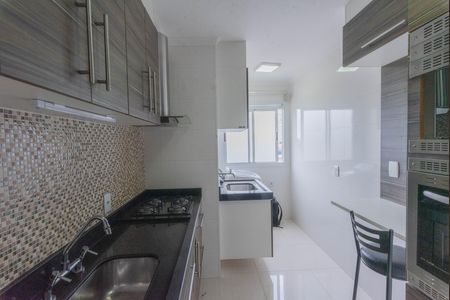 Cozinha de apartamento para alugar com 2 quartos, 52m² em Vila Progresso, Campinas
