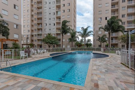 Área comum - Piscina de apartamento para alugar com 2 quartos, 52m² em Vila Progresso, Campinas