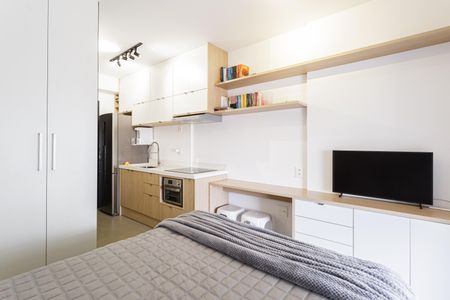 Studio à venda com 27m², 1 quarto e sem vagaStudio