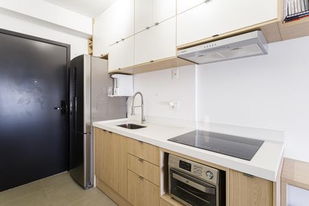 Studio à venda com 27m², 1 quarto e sem vagaCozinha
