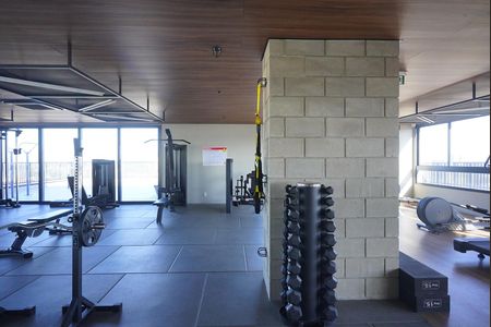 Studio à venda com 45m², 1 quarto e 1 vaga Studio à venda com 45m², 1 quarto e 1 vagaÁrea comum - Academia