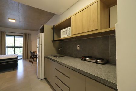 Studio para alugar com 38m², 1 quarto e 1 vaga Studio para alugar com 38m², 1 quarto e 1 vagaCozinha