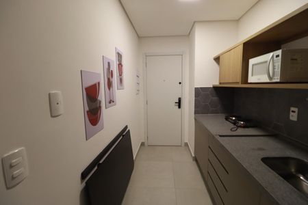 Cozinha  de apartamento para alugar com 1 quarto, 38m² em Jardim Antartica, Ribeirão Preto