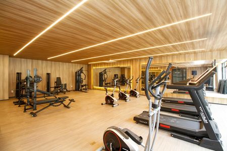 Studio para alugar com 24m², 1 quarto e sem vaga Studio para alugar com 24m², 1 quarto e sem vagaÁrea Comum - Academia