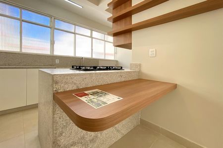  Cozinha de apartamento à venda com 3 quartos, 84m² em Cidade Nova, Belo Horizonte