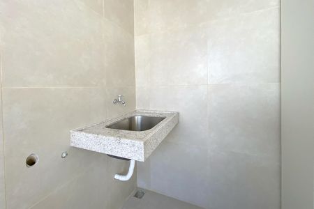 Área de Serviço de apartamento à venda com 3 quartos, 84m² em Cidade Nova, Belo Horizonte