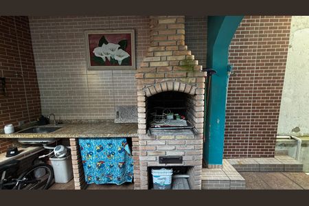 Garagem - Churrasqueira de casa à venda com 4 quartos, 118m² em Parque Capuava, Santo André