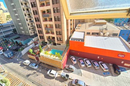 Vista da Área de Serviço  de kitnet/studio à venda com 1 quarto, 30m² em Vila Itapura, Campinas