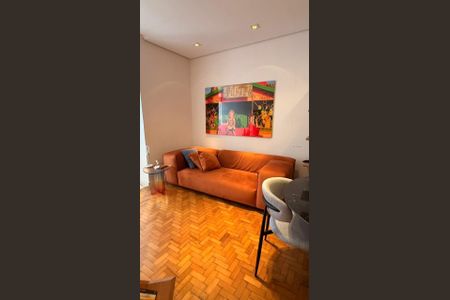 Sala  de apartamento à venda com 1 quarto, 59m² em Higienópolis, São Paulo