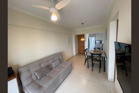 Sala de apartamento para alugar com 2 quartos, 53m² em Vila Caiçara, Praia Grande