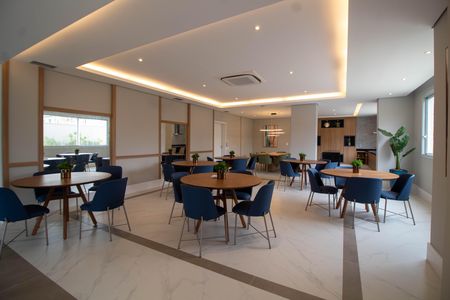 Apartamento para alugar com 86m², 2 quartos e 2 vagasÁREA COMUM - SALÃO GOURMET