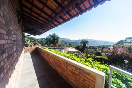 Varanda da Sala de casa de condomínio à venda com 3 quartos, 249m² em Residencial Sul, Nova Lima