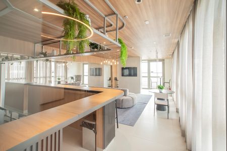 Studio para alugar com 30m², 1 quarto e sem vaga Studio para alugar com 30m², 1 quarto e sem vagaÁrea comum - Espaço gourmet
