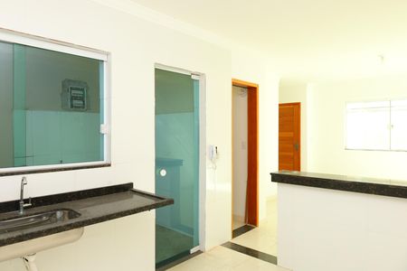 Casa de condomínio para alugar com 68m², 2 quartos e 2 vagasCozinha