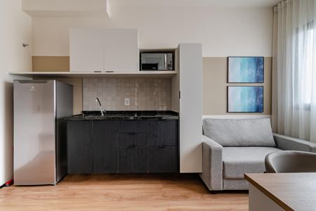 Studio para alugar com 24m², 1 quarto e sem vaga