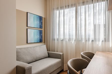 Studio para alugar com 24m², 1 quarto e sem vaga