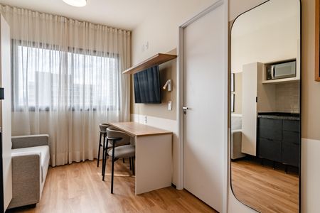 Studio para alugar com 24m², 1 quarto e sem vaga