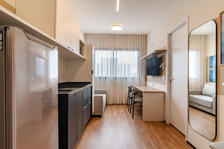 Studio para alugar com 24m², 1 quarto e sem vaga