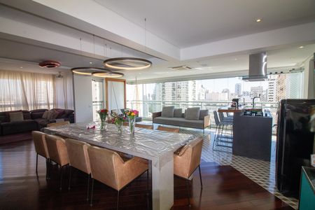 Sala de Jantar de apartamento para alugar com 3 quartos, 200m² em Campo Belo, São Paulo