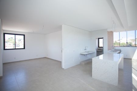 Sala de apartamento à venda com 3 quartos, 135m² em Fonte Grande, Contagem