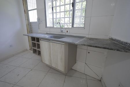Sala, Quarto, Cozinha de apartamento para alugar com 1 quarto, 35m² em Campestre, Santo André