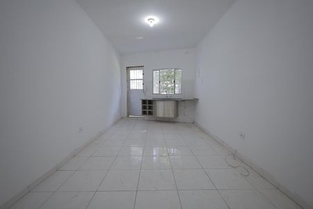 Sala, Quarto, Cozinha de apartamento para alugar com 1 quarto, 35m² em Campestre, Santo André