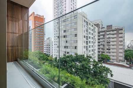 Studio - Varanda de kitnet/studio à venda com 1 quarto, 26m² em Cerqueira César, São Paulo