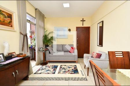 Sala de apartamento à venda com 2 quartos, 62m² em Graça, Belo Horizonte