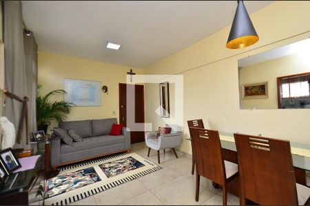 Sala de apartamento à venda com 2 quartos, 62m² em Graça, Belo Horizonte
