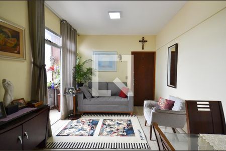 Sala de apartamento à venda com 2 quartos, 62m² em Graça, Belo Horizonte