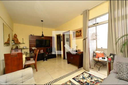 Sala de apartamento à venda com 2 quartos, 62m² em Graça, Belo Horizonte