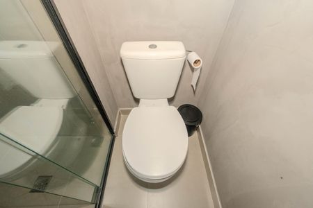 Banheiro de kitnet/studio à venda com 1 quarto, 28m² em Consolação, São Paulo