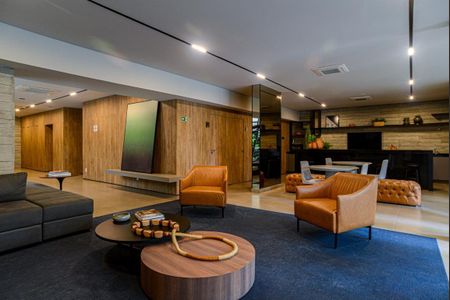 Studio para alugar com 28m², 1 quarto e sem vaga Studio para alugar com 28m², 1 quarto e sem vagaÁrea comum - Salão de festas