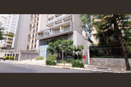 Studio para alugar com 28m², 1 quarto e sem vaga Studio para alugar com 28m², 1 quarto e sem vagaFachada