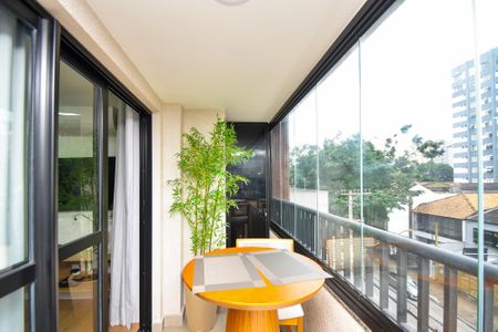 varanda quarto de kitnet/studio à venda com 1 quarto, 25m² em Pinheiros, São Paulo