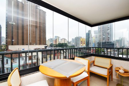 varanda quarto de kitnet/studio à venda com 1 quarto, 25m² em Pinheiros, São Paulo