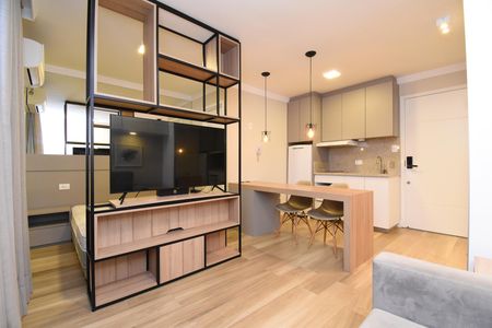 Studio de kitnet/studio para alugar com 1 quarto, 25m² em São Francisco, Curitiba