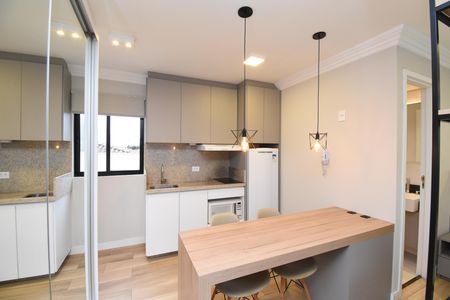 Studio de kitnet/studio para alugar com 1 quarto, 29m² em São Francisco, Curitiba