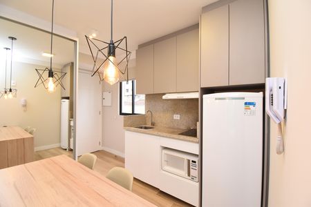 Studio de kitnet/studio para alugar com 1 quarto, 29m² em São Francisco, Curitiba