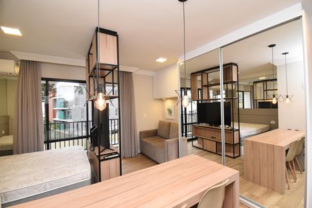 Studio de kitnet/studio para alugar com 1 quarto, 29m² em São Francisco, Curitiba