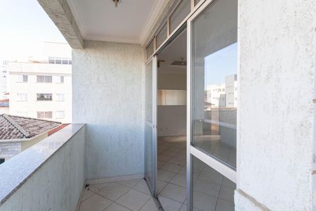 Varanda da sala 1 de apartamento à venda com 4 quartos, 165m² em Castelo, Belo Horizonte