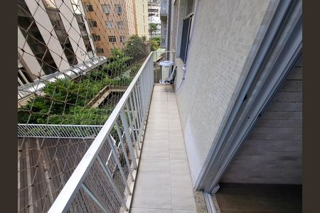 Varanda de apartamento para alugar com 2 quartos, 78m² em Botafogo, Rio de Janeiro